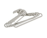 & Orderly Anti-Tangle Anti-Slip Garment Hangers, Ecru, 5-pk W6M4 - product image 1