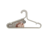 & Orderly Anti-Tangle Anti-Slip Garment Hangers, Ecru, 5-pk W6M4 - product image 2