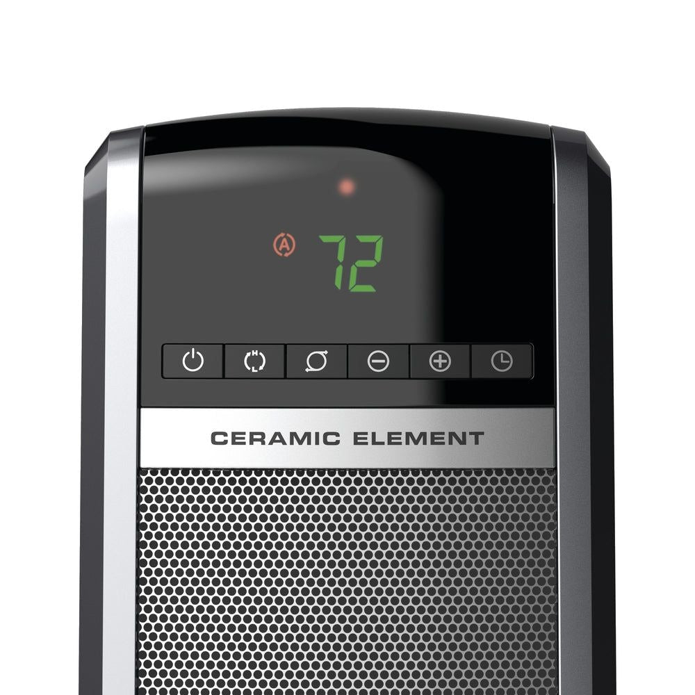 1500W Digital Tower Ceramic Space Heater withRemote Control, 1500W, Black, 30-in X8J4 - product image 3