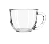 Clear Glass Oversize Latte Mug, 17-oz B3M0 - product image 1