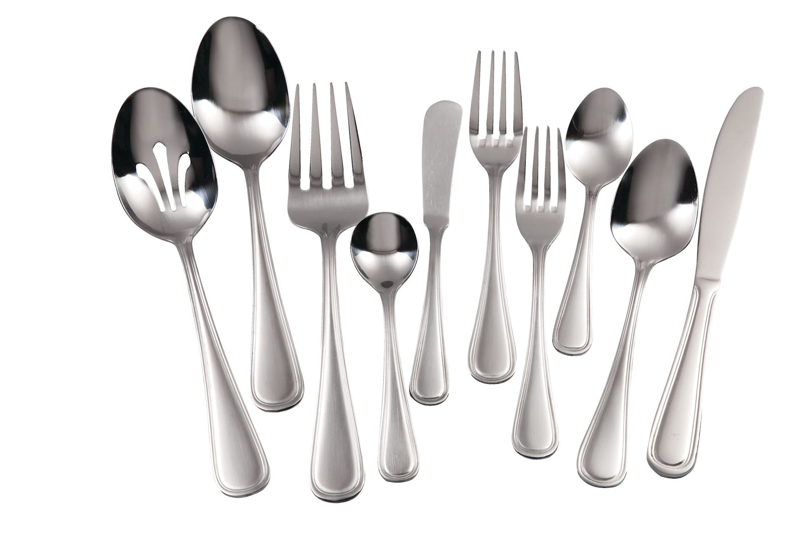 Stainless Steel Flatware Set, Serves 8, 45-pc O3X0 - product image 1