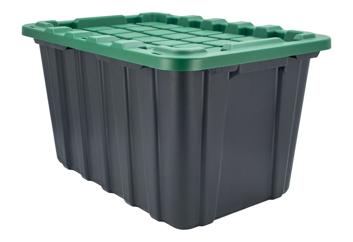 102-L Heavy-Duty Green/Black Tote X1U1 - product image 1