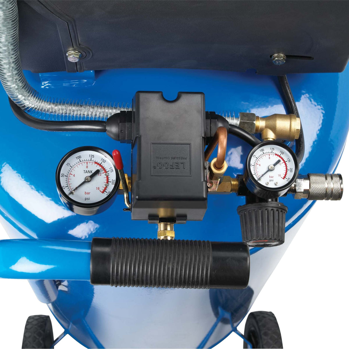 26-Gallon Oil-Free Portable Vertical Air Compressor, 135 PSI, 1.5 HP Z9H6 - product image 2