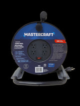 50-ft 14-Gauge Black Cord Reel with Stand N4S0 - product image 4