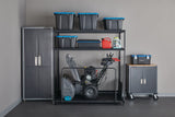 Seasonal Storage Rack with Rolling Platform Cart, Black, 65.5-in x 35.5-in x 68-in W7T5 - product image 5