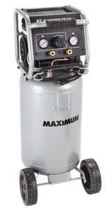 15-Gallon Oil-Free Quiet Portable Vertical Air Compressor with Top Tray S7B5 - product image 6