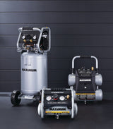 15-Gallon Oil-Free Quiet Portable Vertical Air Compressor with Top Tray S7B5 - product image 8