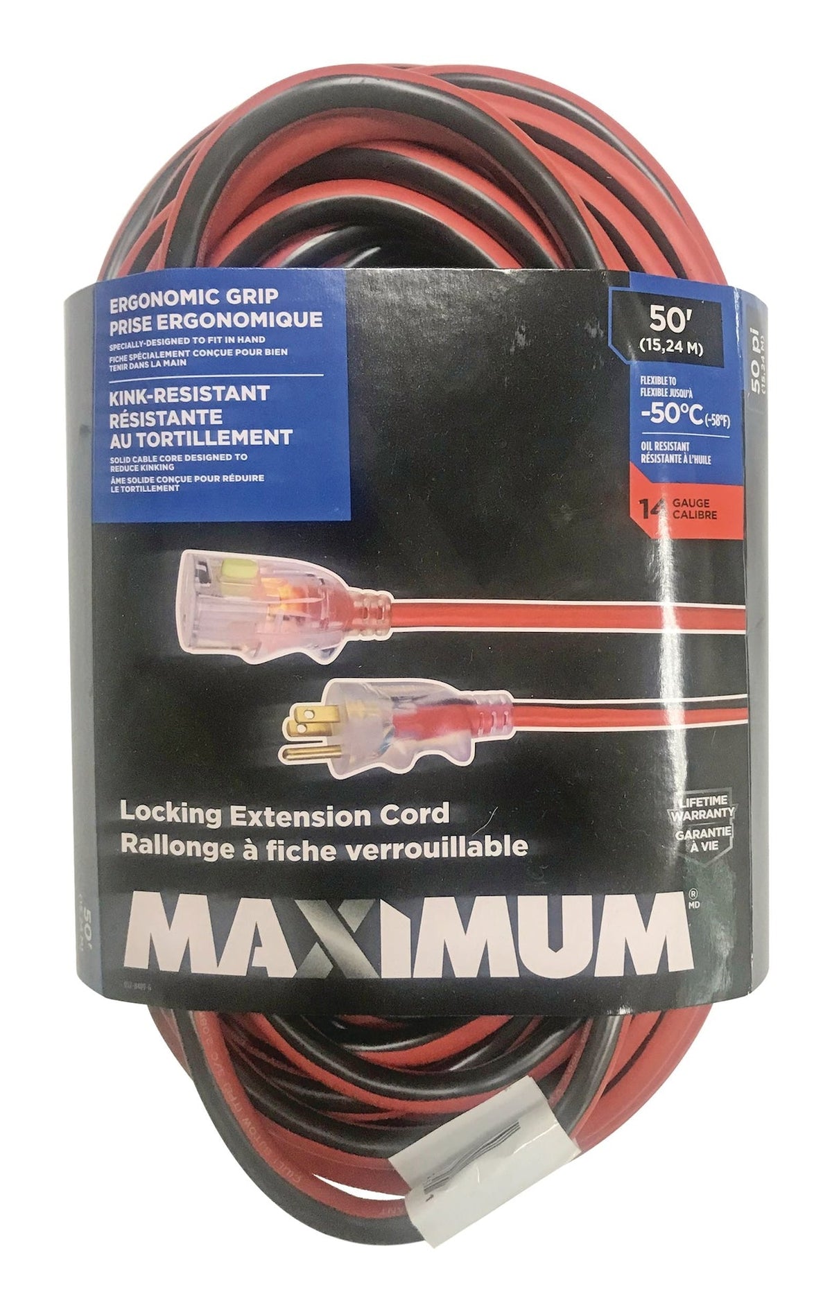 Outdoor Extension Cord with Power Indicator Light, 50-ft V7Z5 - product image 1