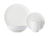 & Williams Round Diamond Porcelain Dinnerware Set, Serves 4, 16-pc, White J8C8 - product image 1