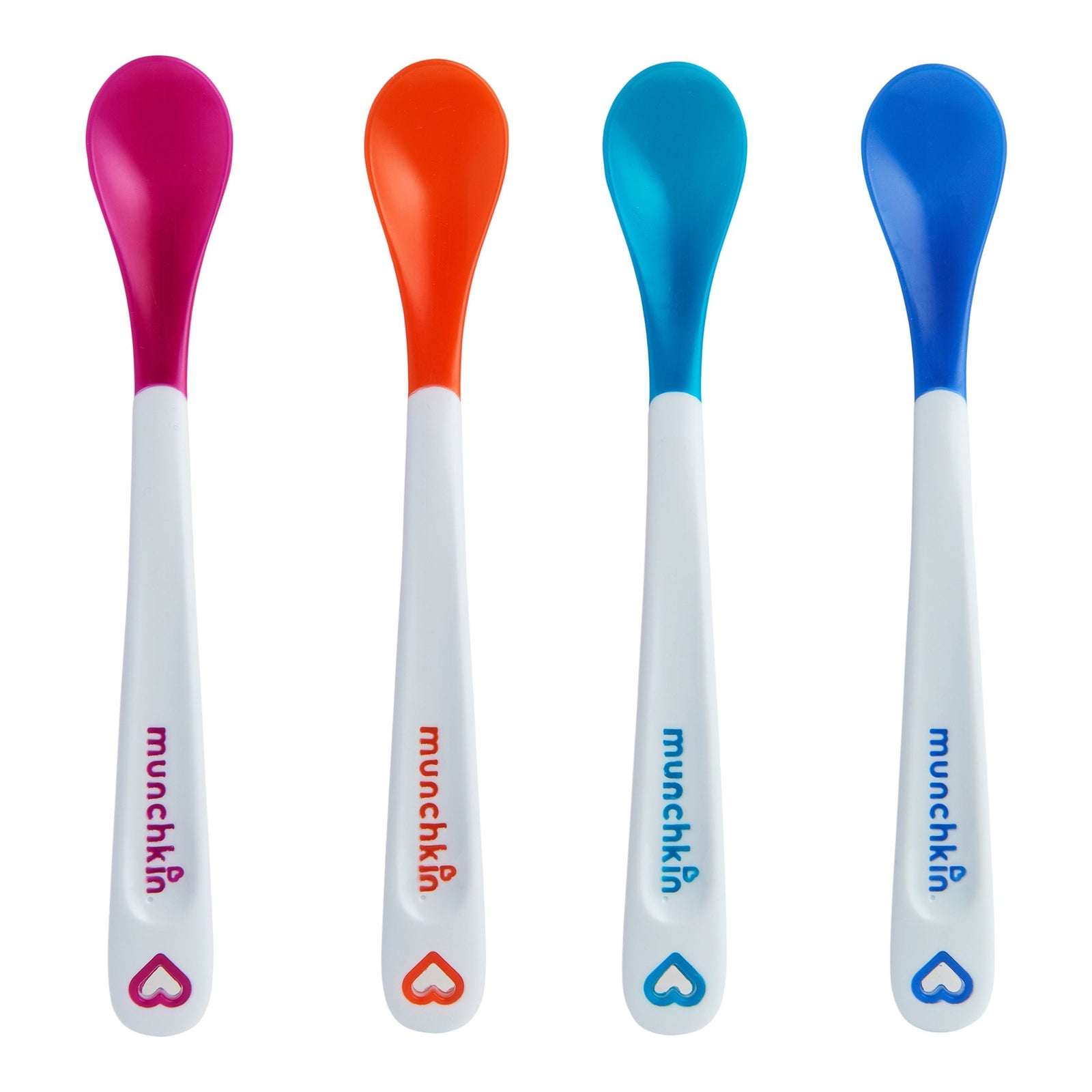 White Hot Safety Baby Spoons, 4-pk S7L0 - product image 1