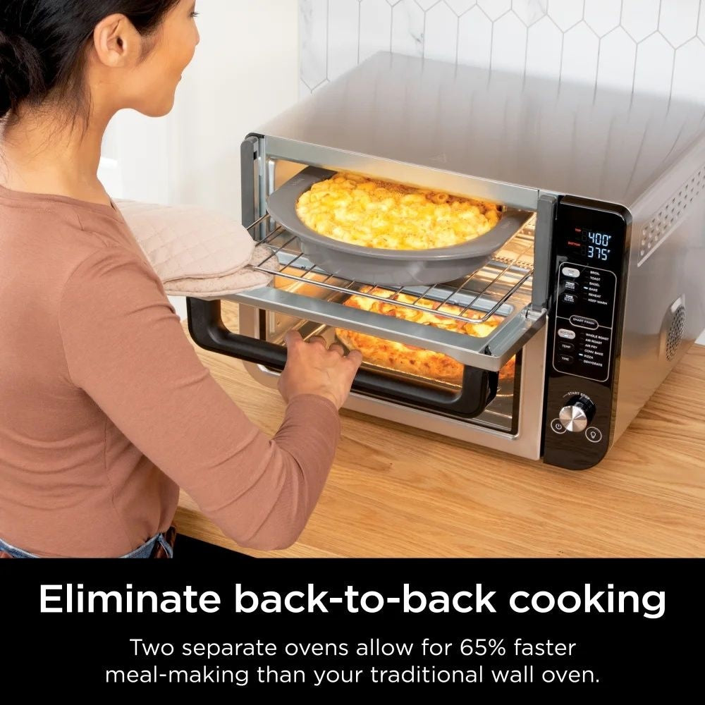 Double Door 12-in-1 Countertop Electric Convection Oven & Air Fryer with FLEXDOOR U8L5 - product image 4