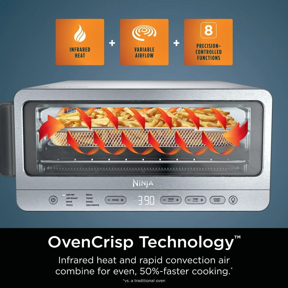 Flip Space-Saving 8-in-1 Toaster Oven & Air Fryer L1J5 - product image 7