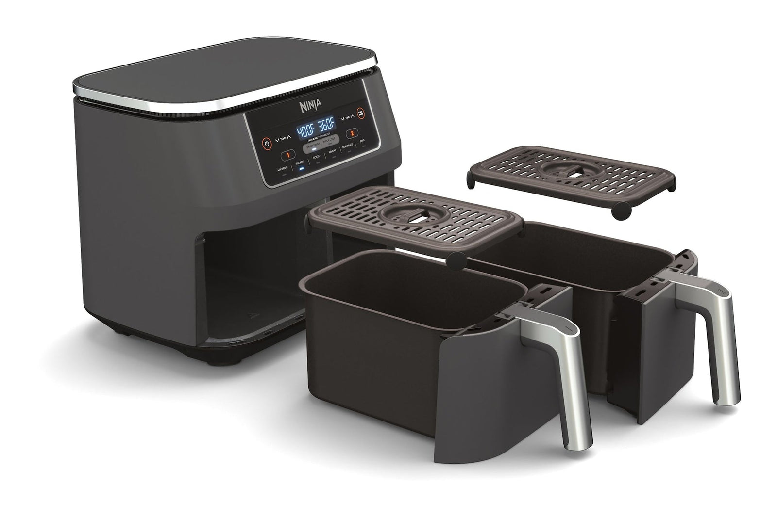 Foodi 2-Basket Air Fryer with 6 Cooking Functions, 8 Qt Q6M7 - product image 2