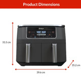 Foodi 2-Basket Air Fryer with 6 Cooking Functions, 8 Qt Q6M7 - product image 4