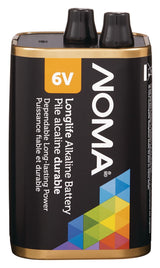1-pk 6V / 6 Volt Square Alkaline Lantern Battery, Long Lasting D4V4 - product image 2