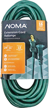 24-ft 11-in 16/2 Outdoor Extension Cord with 1 Outlet, Green O1D1 - product image 1