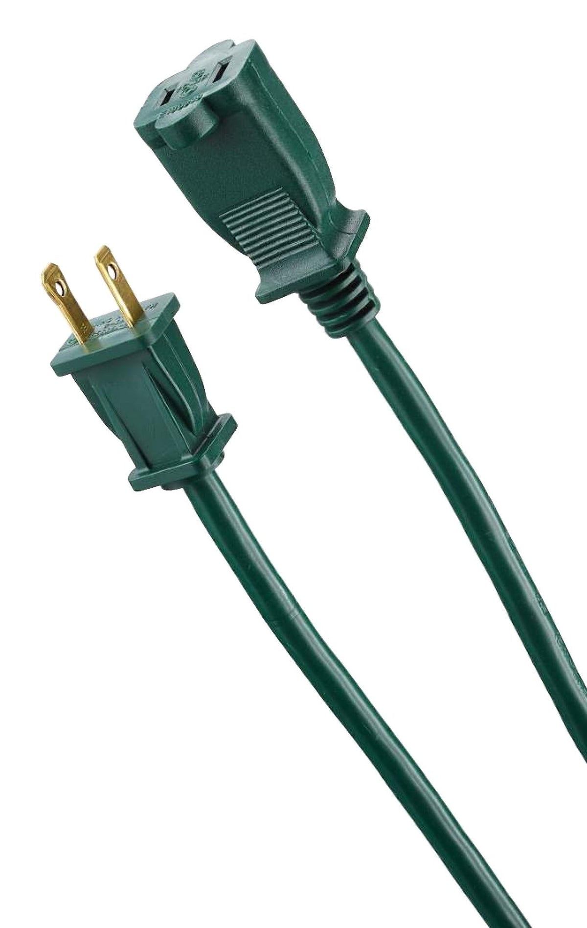 24-ft 11-in 16/2 Outdoor Extension Cord with 1 Outlet, Green O1D1 - product image 4