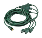 28-ft Outdoor 3-Split Extension Cord V8N4 - product image 2