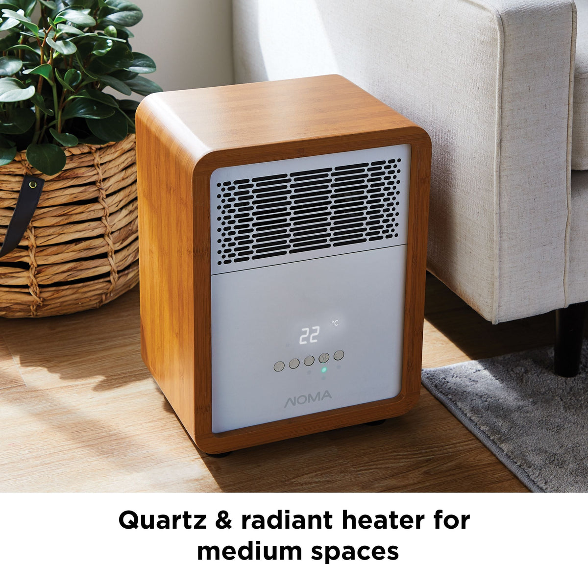3-Setting Cabinet Heater with Child Lock, Quartz and Radiant Heating, Wood Grain Finish R4Y1 - product image 3