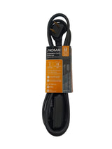 5' 16/2 Light Duty Extension Cord with 3 Outlets, Black H2U3 - product image 1