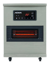 Ashwood Infrared Wood Cabinet Heater with Remote Control and Thermostat, Grey D0F5 - product image 1