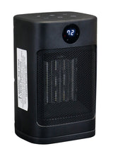 Digital Electric Personal Ceramic Heater with Remote, 1500W, Black H0W9 - product image 2