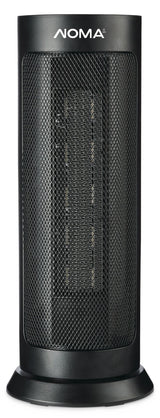 Oscillating Digital Tower Ceramic Heater with Remote Control and Thermostat, Black, 18-in Y9I3 - product image 1