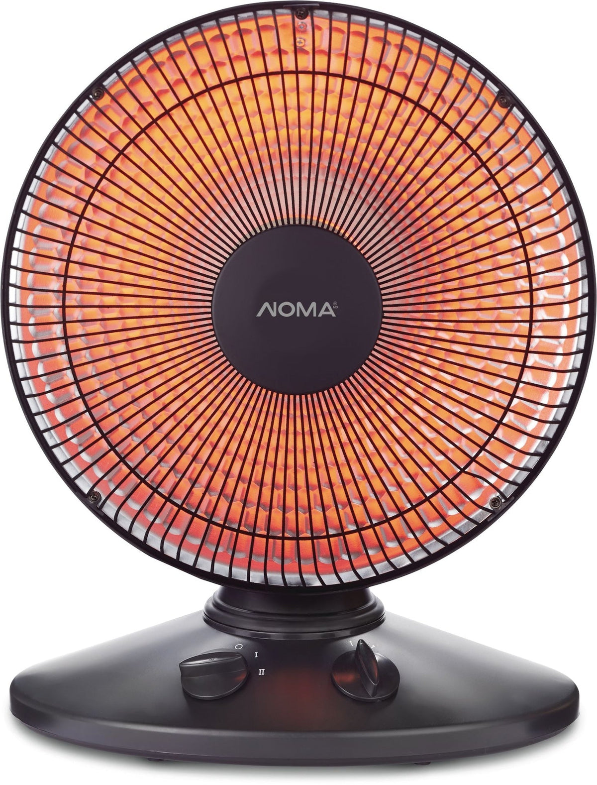 Oscillating Parabolic Dish Portable Radiant Electric Space Heater, 1000W, Black G2W5 - product image 3