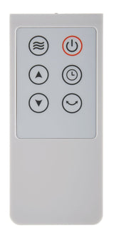 Oscillating Tower/Baseboard Heater withRemote Control & Thermostat, 1500W, White G8F3 - product image 2