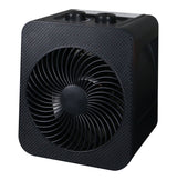 Portable 2-In-1 Personal Heater & Fan, 1500W, Black Z0W2 - product image 1