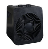 Portable 2-In-1 Personal Heater & Fan, 1500W, Black Z0W2 - product image 7