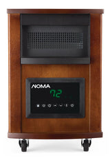 Wood Cabinet Infared Space Heater withRemote Control & Thermostat, 1500W E8I5 - product image 1