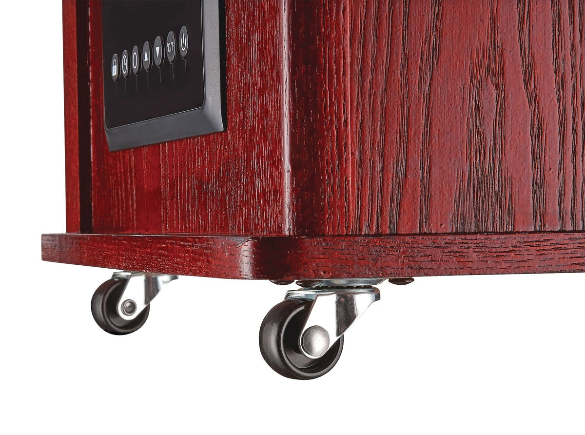 Wood Cabinet Infared Space Heater withRemote Control & Thermostat, 1500W E8I5 - product image 6