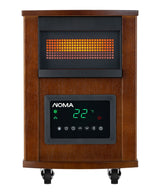 Wood Cabinet Infared Space Heater withRemote Control & Thermostat, 1500W E8I5 - product image 8