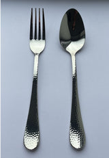 Hammered Flatware Set, Serves 4, 20-pc D1K2 - product image 2