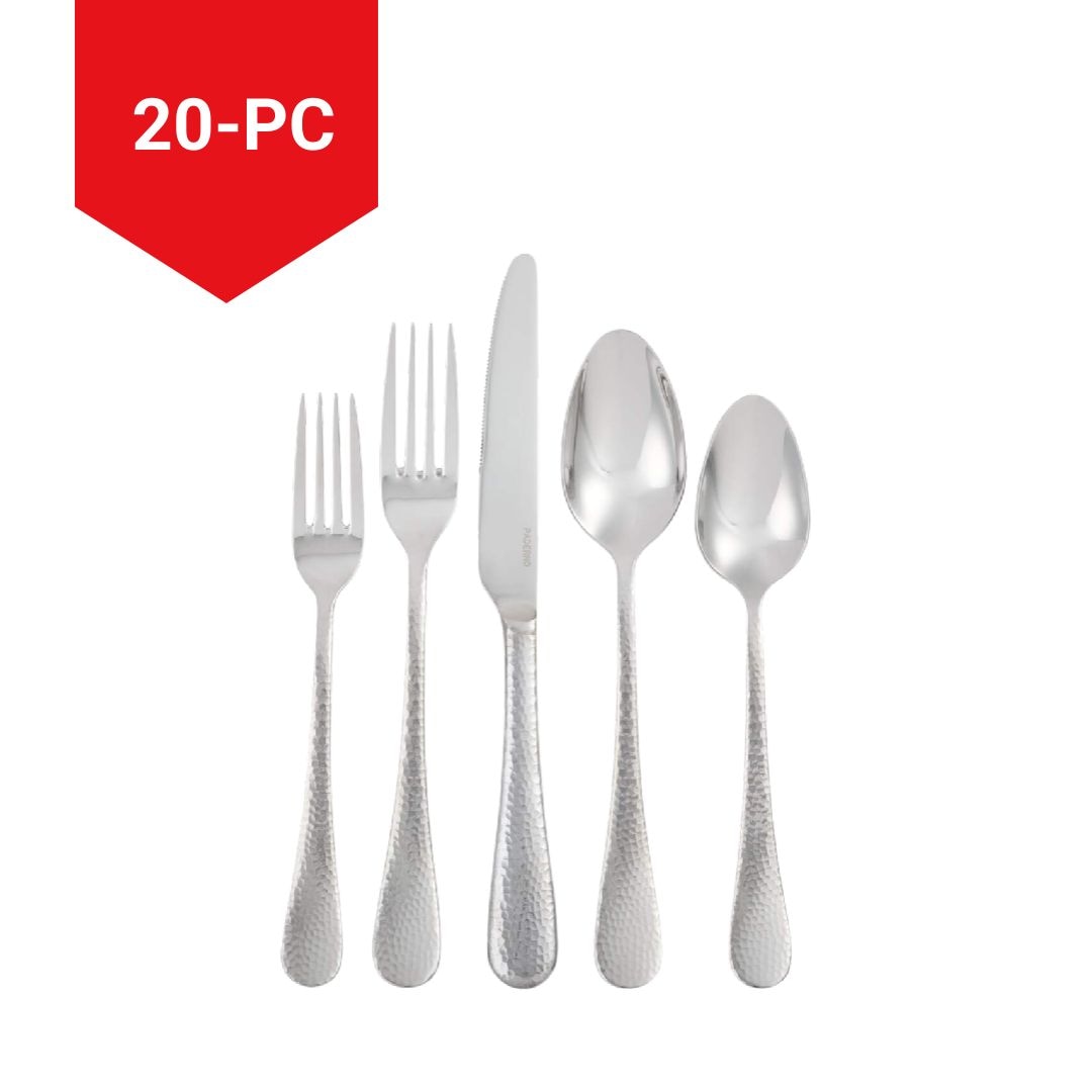 Hammered Flatware Set, Serves 4, 20-pc D1K2 - product image 8