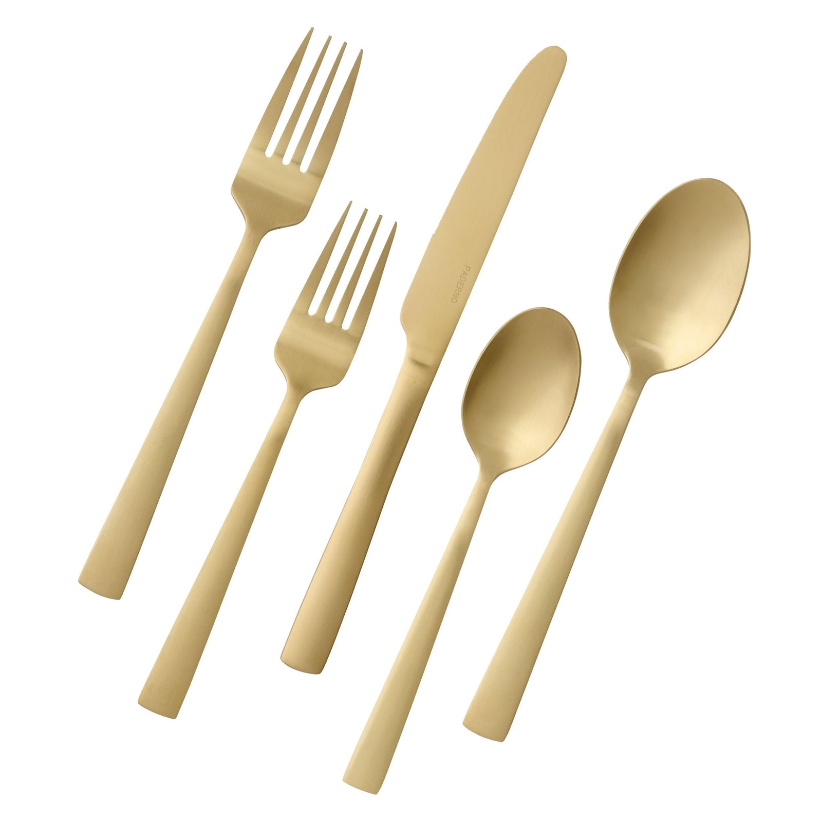 Summerside Champagne Matte Stainless Steel Flatware Set, Serves 4, 20-pc L7R4 - product image 1