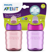 Soft Sippy Cup, Pink/Purple, 2-pk Q5D5 - product image 1