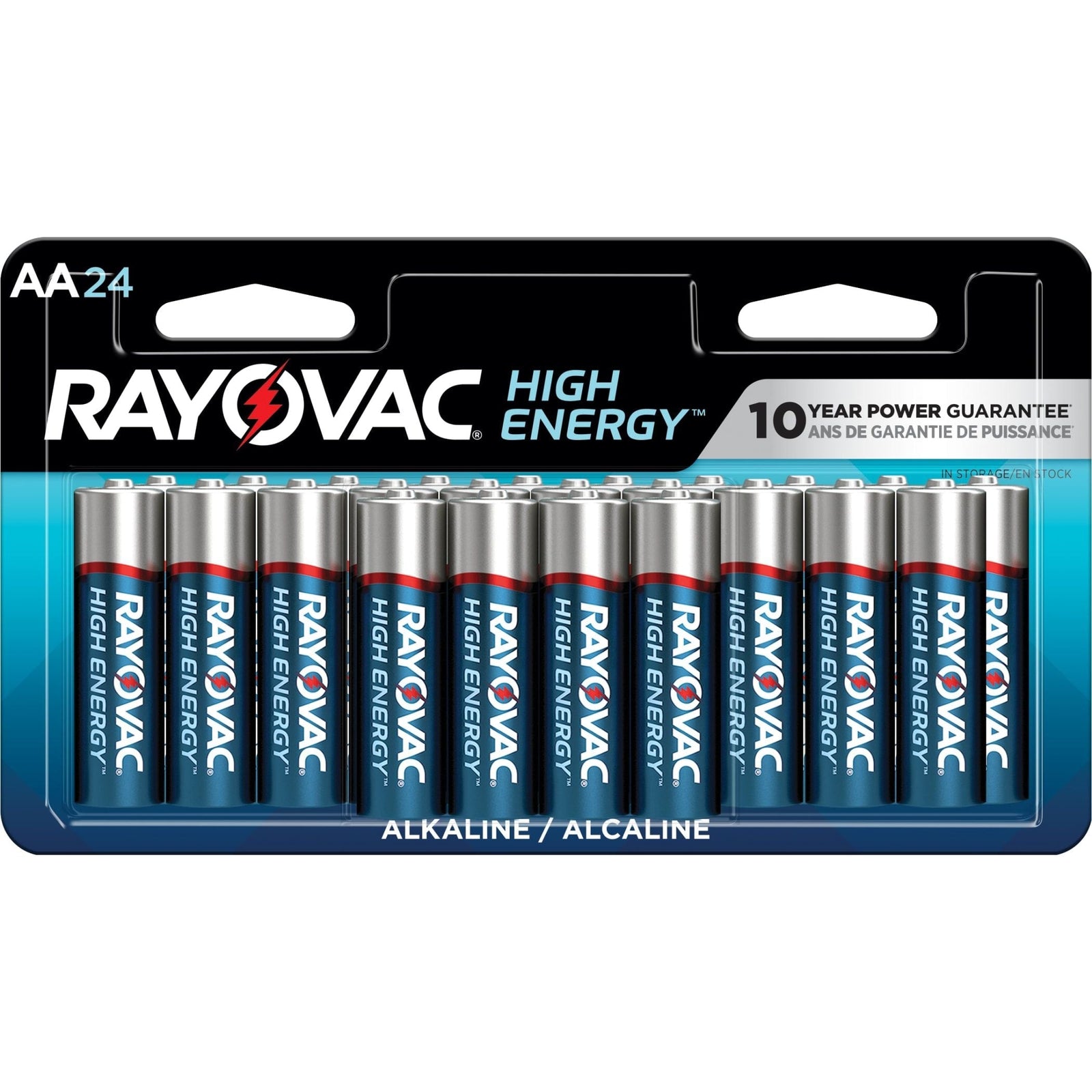 HIGH ENERGY AA Alkaline Batteries, Long Lasting, All Purpose, 24-pk Q4I8 - product image 2