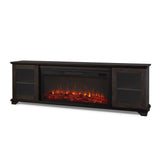 Flame Benjamin Landscape Electric Fireplace TV Stand, 81-in, 1500W, Includes Remote Control, Weathered Wood A4I8 - product image 1