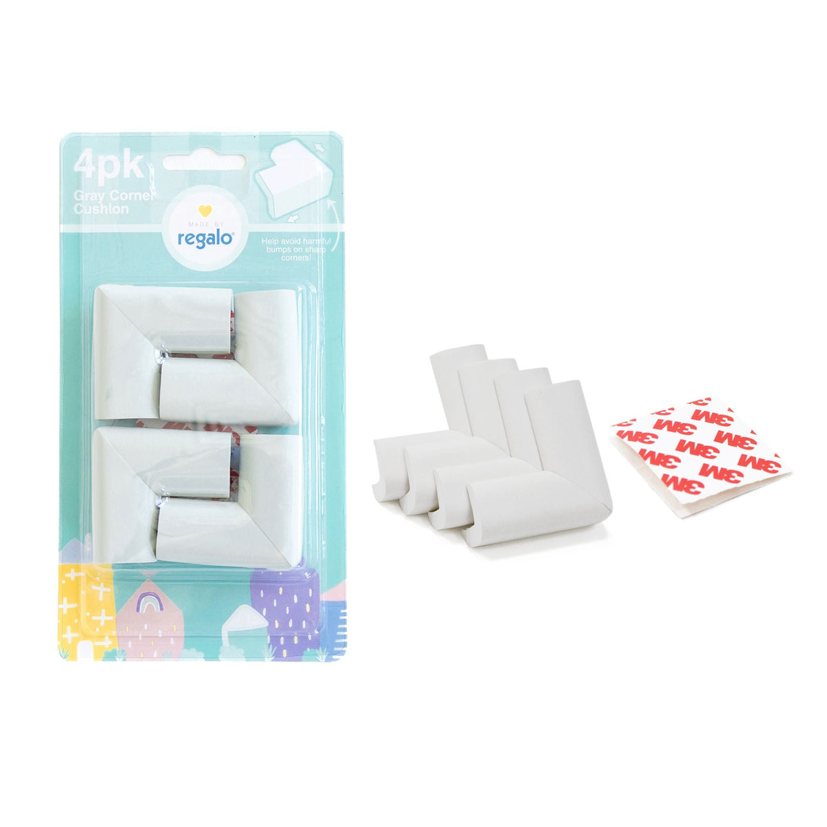 Child-Proofing Furniture Edge Cushion Bundle, Grey, 16-ft G1S9 - product image 1