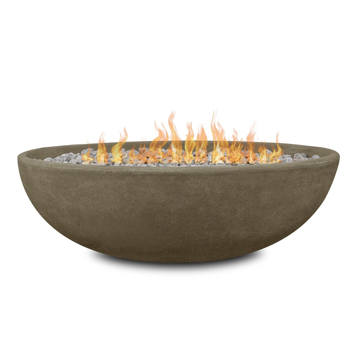 Oval Concrete Propane Fire Pit in Glacier Gray, 48-in F9G6 - product image 1