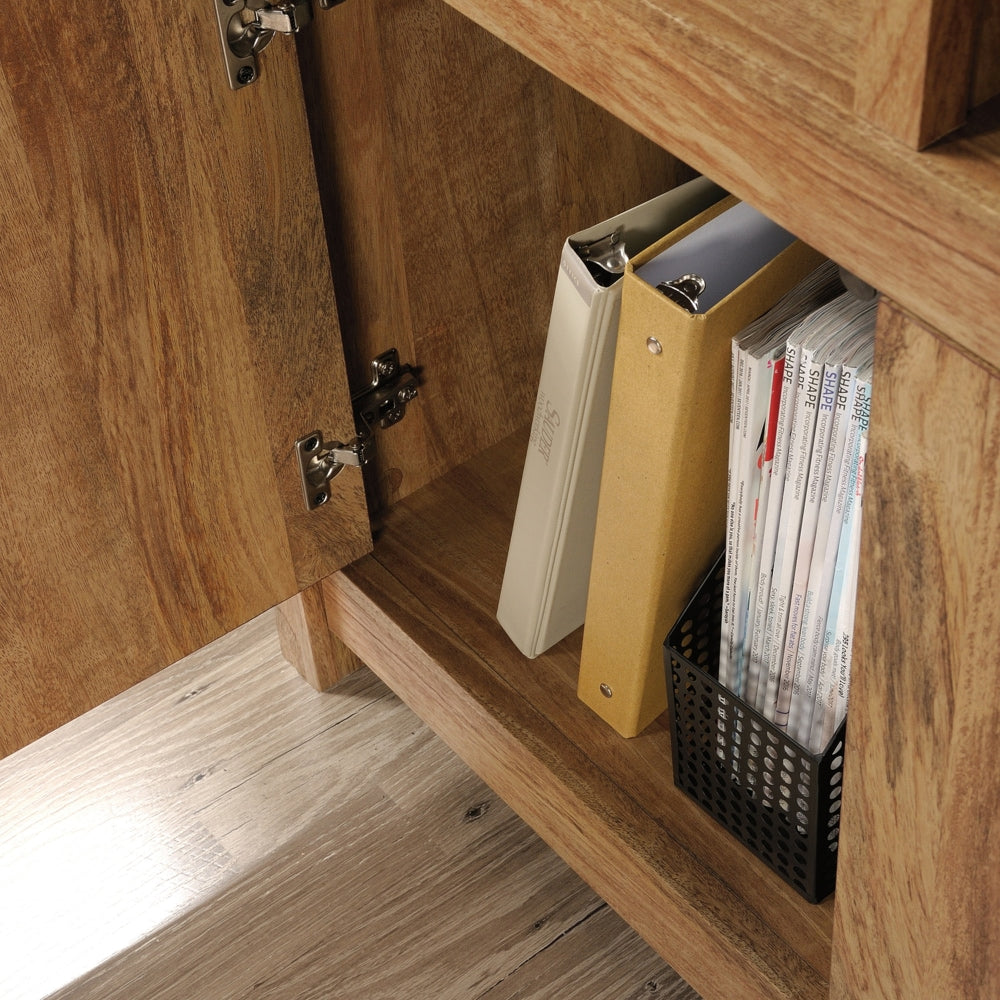 Cannery Bridge 3-Door Bookcase/Bookshelf Storage Cabinet, Sindoori Mango Finish E4K4 - product image 3