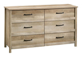 Cannery Bridge 6-Drawer Double Dresser/Chest Bedroom Storage, Lintel Oak Finish S1O4 - product image 1