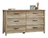 Cannery Bridge 6-Drawer Double Dresser/Chest Bedroom Storage, Lintel Oak Finish S1O4 - product image 2