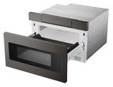 Black Stainless Steel Microwave Drawer Oven, 24-in E8E6 - product image 2