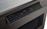 Black Stainless Steel Microwave Drawer Oven, 24-in E8E6 - product image 4