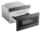 Black Stainless Steel Microwave Drawer Oven, 24-in E8E6 - product image 5