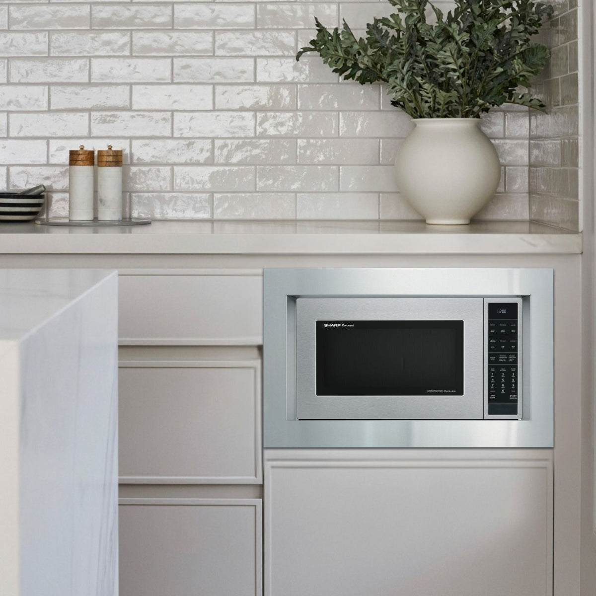 Built-in Microwave Oven Trim Kit, 30-in, for SMC1585KS L1U3 - product image 3