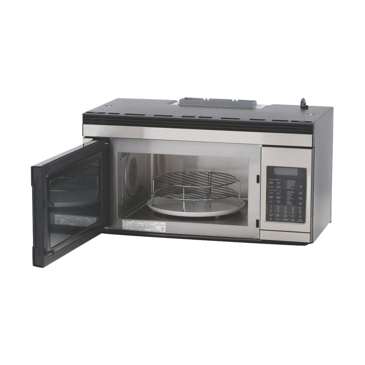 Carousel Over-the-Range Microwave Oven, 1.1-cu-ft H8F4 - product image 3